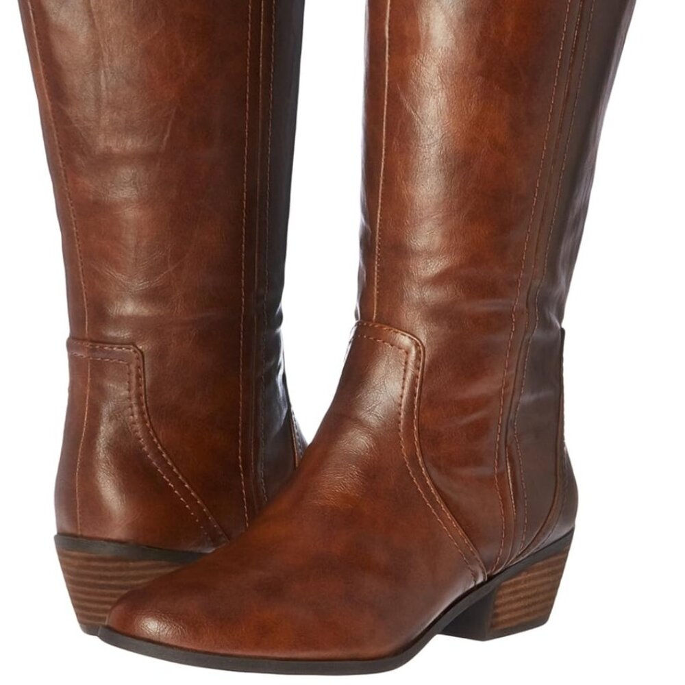 Dr. Scholl's Brilliance Wide Calf Riding Boot Size 7 NWT